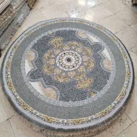 فرش گرد ۱۵۰ در ۱۵۰ سبز شانه ۷۰۰ و ۱۲۰۰ اصلی|فرش|مشهد, امیر|دیوار