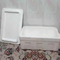 فیبر یخ تمیز . یخچال همراه در سفر
