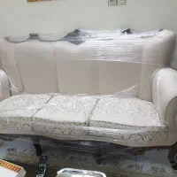 مبلمان استیل ۷نفره و ناهار خوری|مبلمان خانگی و میز عسلی|تهران, امامت|دیوار