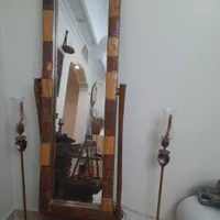 آیینه قدی، ساعت دیواری سنتی