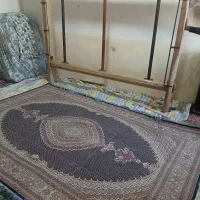 نخ اعلا درجه یک ۴۰ رج جفت نه متری گل ابریشم|فرش|اردبیل, |دیوار