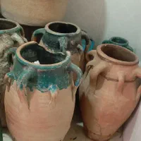 کوزه قدیمی|کلکسیون اشیاء عتیقه|خمین, |دیوار