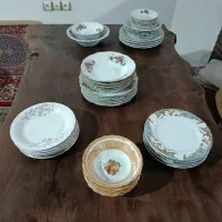 بشقاب کاسه چینی جهیزیه