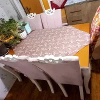 میز ناهار خوری ۶ نفره سالم و تمیز و کم کار