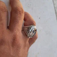 انگشتر نقره شجر قائنات