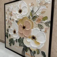 تابلو دکوراتیو کاملا برجسته کاملا کار دست