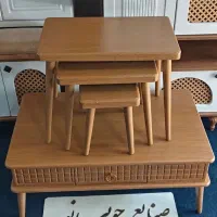 مدل مشبک میز جلومبلی عسلی ۴تیکه 6500 حراج حراج|مبلمان خانگی و میز عسلی|قم, قلعه کامکار|دیوار