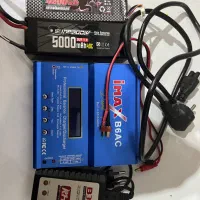 باتری لیتیوم پلیمیر سه سل و دو سل .شارژر فست IMAX