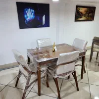 ۴۰ مدل نهارخوری کارگران ۲۰ در قصر جهیزیه الماس|میز و صندلی غذاخوری|بیرجند, |دیوار