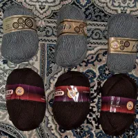 نخ کاموا ۳تانازک و۳تا ضخیم