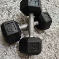 دمبل 6 ضلعی وزن 5