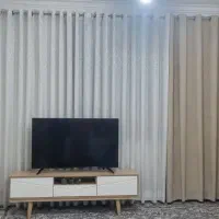 پرده عروس فروش چکی|پرده، رانر، رومیزی|مشهد, وکیل‌آباد|دیوار