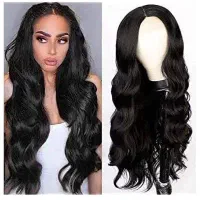 کلاه گیس مشکی طبیعی سینمایی