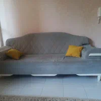 مبل سه نفره بسیار شیک|مبلمان خانگی و میز عسلی|کرمانشاه, |دیوار