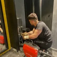 لوله بازکنی چاه بازکن فاضلاب(مطهری)شبانه روزی