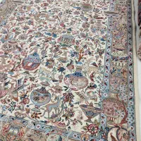 جفت 9متری دستباف کاشمر طرح کاسه‌کوزه‌گلفرنگ|فرش|کاشمر, |دیوار