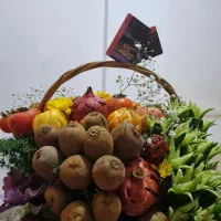 سبد میوه و سینی سالاد|خدمات پذیرایی، مراسم|کرمانشاه, |دیوار