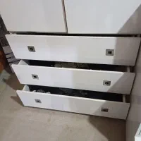 کمد تمام MDF دارای 3 کشو بزرگ