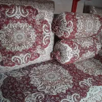 پشتی شاهنشین ترمه یزد|مبلمان خانگی و میز عسلی|اسفراین, |دیوار