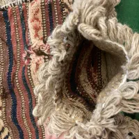 نمکدان عشایری سنتی گلیم دستبافت عتیقه قدیمی کیسه