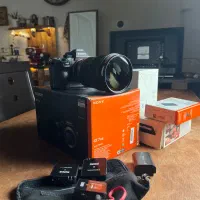 Alpha RIII + Sigma 50mm + Rode Mic|دوربین عکاسی و فیلم‌برداری|بهشهر, |دیوار