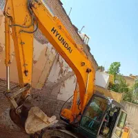 خاکبرداری تخریب خاک باغچه خاک شنی بیل کمپرسی
