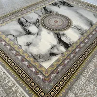 فرش طرح کرمان ریز نقش و ریز بافت|فرش|رفسنجان, |دیوار