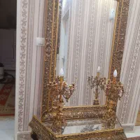 اینه کنسول وشمدونی سالم در حد نو