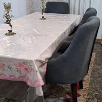 میز نهارخوری ۶ نفره طرح نیمکت و صندلی|میز و صندلی غذاخوری|تهران, پاسداران|دیوار