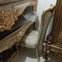 ست مبلمان دورو منبت و تخت و میز ناهارخوری وبوفه|مبلمان خانگی و میز عسلی|تهران, تهرانسر مرکزی|دیوار