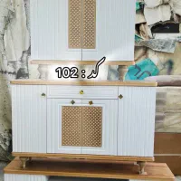 میز تلویزیون و آیینه کنسول|بوفه، ویترین، کنسول|هشتگرد, شهرک راه آهن|دیوار