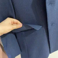 کت و شلوار ابی نفتی سایز ۴۶|لباس|کاشمر, |دیوار