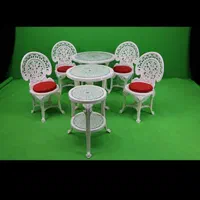 میز و صندلی ویلاباغی پلیمری طرح طاووسی آواد پلیمر|میز و صندلی غذاخوری|تهران, نارمک|دیوار