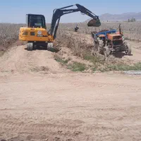 مینی بیل مکانیکی کانال خاکبرداری چالکود|خدمات باغبانی و درختکاری|رفسنجان, |دیوار