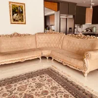 سرویس کامل مبلمان نیمه استیل راحتی
