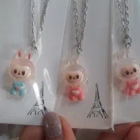 گردنبد و دستبد لبوبو باهم ۱۲۰ تومن|لباس|خرمدره, |دیوار