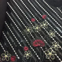 مانتو مجلسی گلدوزی شده نونو