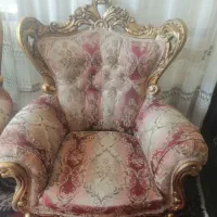 مبل سلطنتی 9نفره باجلو مبلی کامل|مبلمان خانگی و میز عسلی|نهاوند, |دیوار