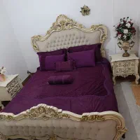 سرویس خواب سلطنتی همراه تشک و روتختی200*180