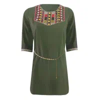 تونیک زنانه نو نواستفاده نشده  ساده وشیک سایز L