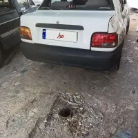 پراید مدل 94 تصادفی