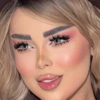 میکاپ شنیون تخصصی ویژ همراه عروس با کانتور۸۰۰