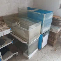 آکواریوم سالنی / فن خنک کننده / نور