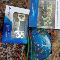 دسته بازی پلی ۴ps4باکیف وشارژر