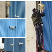 فروش و نصب دوربین مداربسته HD و IP و WIRELESS|دوربین مداربسته|رشت, انصاری|دیوار