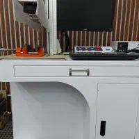 دستگاه لیزر فایبر ۵۰ وات QBریکاس طلاسازی لیزر و حک