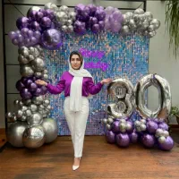 دیزاین بادکنک آرایی و گل و تزئینات و باکس