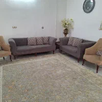 مبل ۷ نفره راحتی|مبلمان خانگی و میز عسلی|گلبهار, شهر جدید گلبهار|دیوار