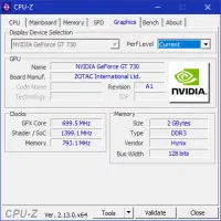 کارت گرافیک ZOTAC  GT 730|قطعات و لوازم جانبی رایانه|مشهد, جاهد شهر|دیوار