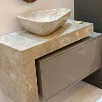 روشویی سنگی طبیعی